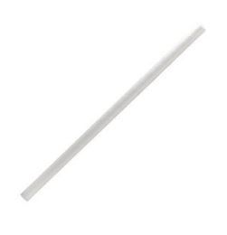 Plain White Regular Paper Straws 2500/Carton