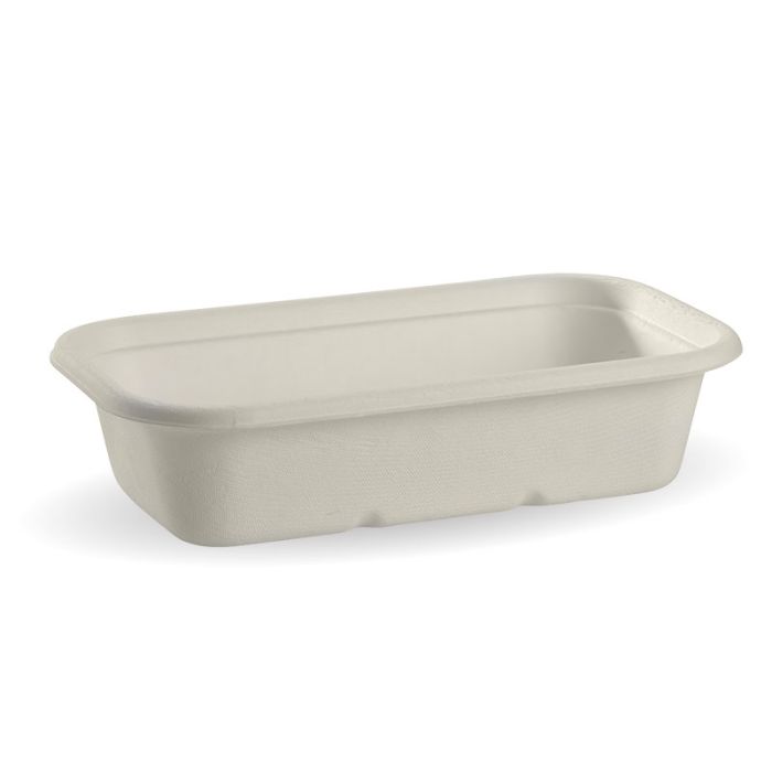 1000ml White Sugarcane Container 500/Carton