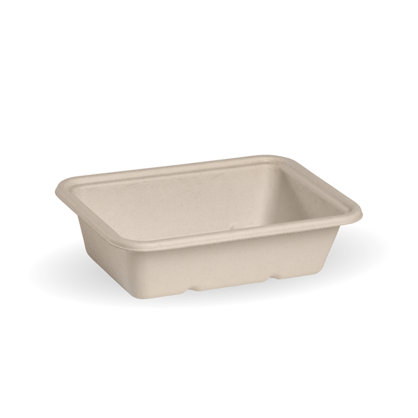 600ml Natural Sugarcane Container 500/Carton