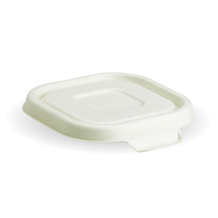 280~630ml White Sugarcane Lid 600/Carton