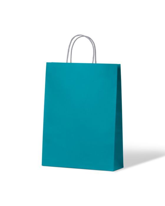 Beach Blue Small Paper Bag 250/Carton