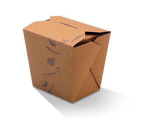 16oz PLA Lined Noodle Pail 500/Carton