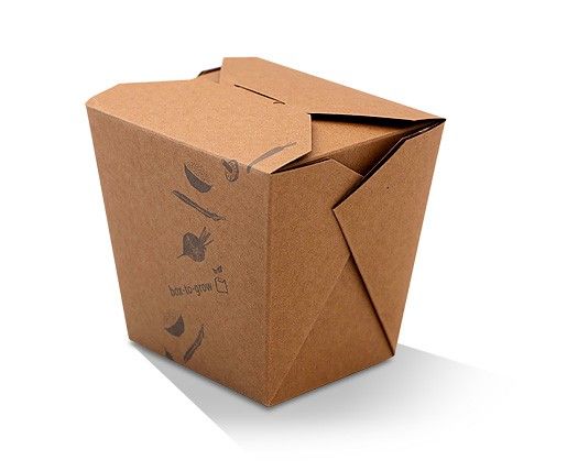 26oz PLA Lined Noodle Pail 500/Carton