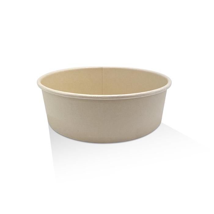 42oz PE Bamboo Salad Bowl 300/Carton