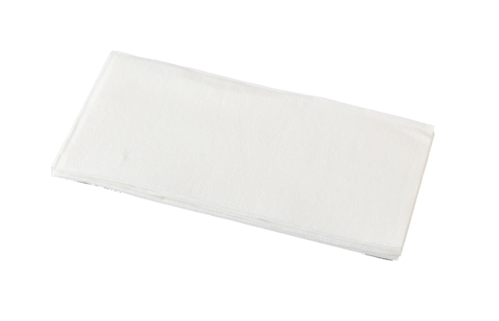 Quilted White 2Ply Dinner Napkins 1/8 GT Fold 1000/Carton