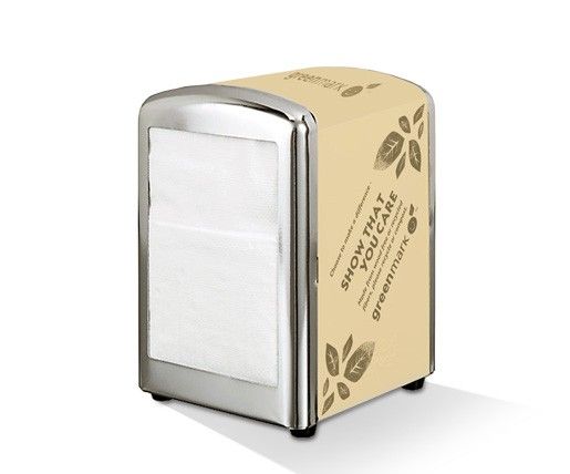 Stainless Steel Napkin Dispenser 1 Piece