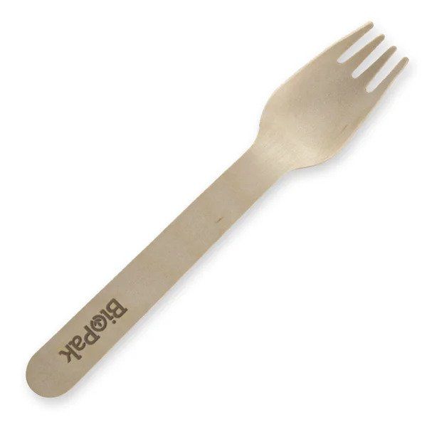16cm Coated Wooden Fork 1000/Carton
