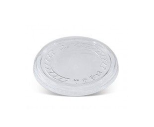 Clear RPET Flat Lid / No Hole / Deli Container 500/Carton