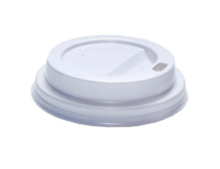 4oz Plastic Lid White 1000/Carton