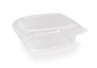 12oz Clear PET Anti-Fog Container 300/Carton