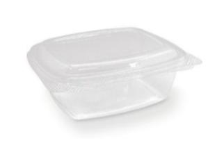 16oz Clear PET Anti-Fog Container 300/Carton