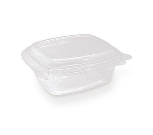 8oz Clear PET Anti-Fog Container 300/Carton