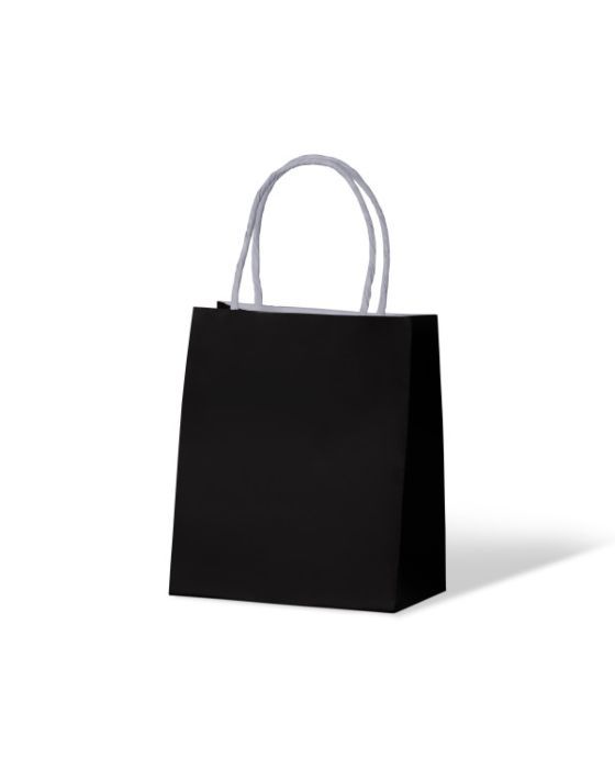Jet Black Toddler Paper Bag 250/Carton