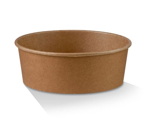 25oz PE Kraft Salad Bowl 300/Carton