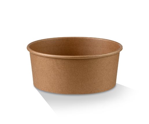 32oz PE Kraft Salad Bowl 300/Carton