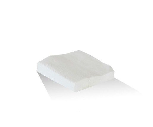 White 2Ply Cocktail Napkin 1/4 Fold 2000/Carton