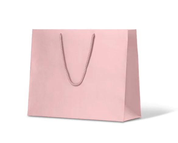 Madison Pastel Pink Paper Bag 50/Carton