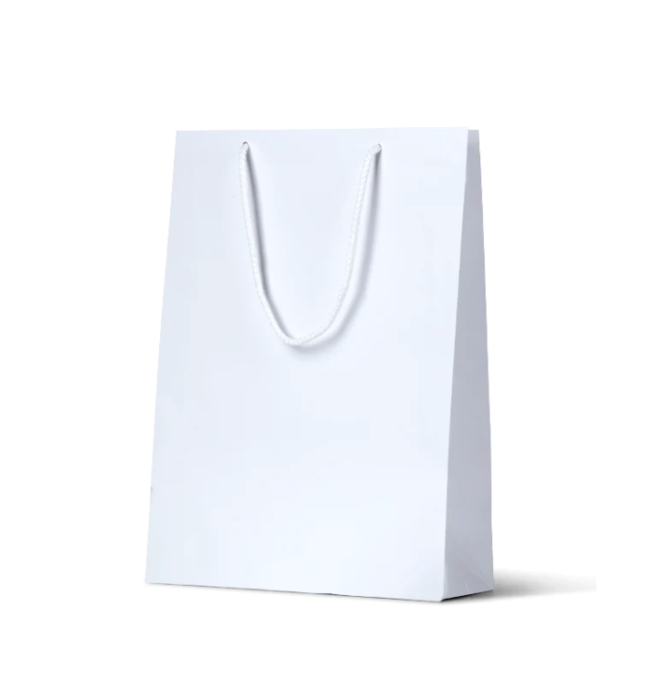 Michelle White Paper Bag 100/Carton