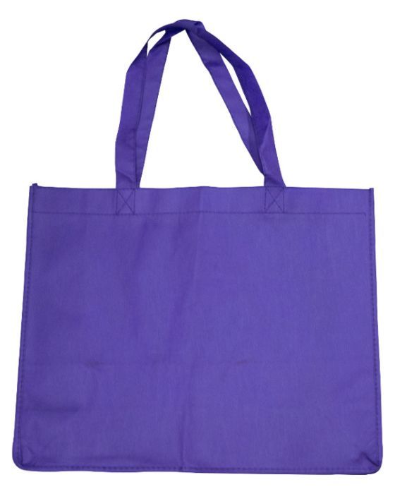 Large Reusable Non-Woven Bag Passion Purple 100/Carton