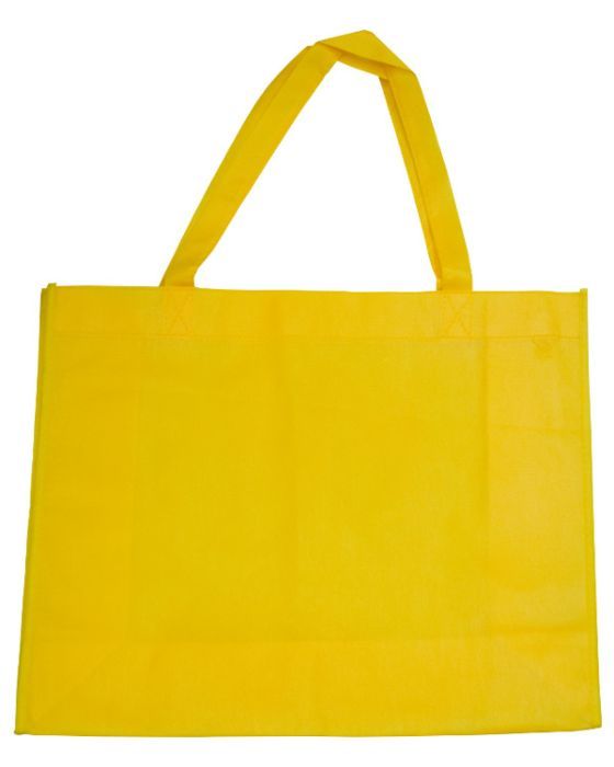 Large Reusable Non-Woven Bag Sunny Yellow 100/Carton