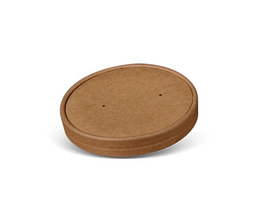 98mm PE Coated Soup Cup Lid 500/Carton
