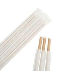 Kraft Brown Individual Wrap Regular Paper Straws 2000/Carton