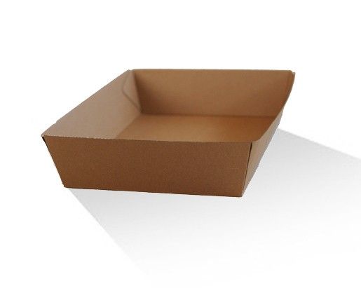 #5 X-Large Corrugated Tray Brown 100/Carton