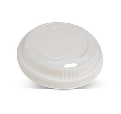 8oz PLA Lid White 1000/Carton