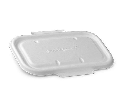 Rectangular Container Lid White 400/Carton
