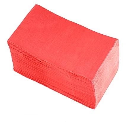 Quilted Red 2Ply Dinner Napkins 1/8 GT Fold 1000/Carton