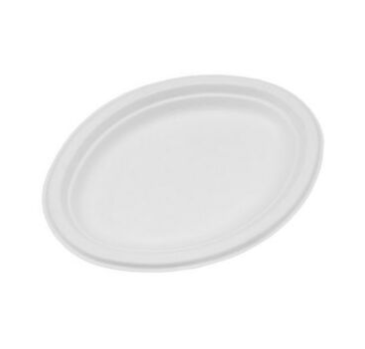 Small Sugarcane Oval Plate 500/Carton