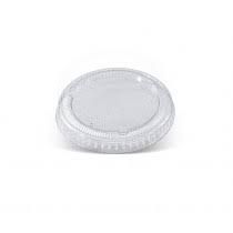1oz Clear Sauce Container Lid 5000/Carton