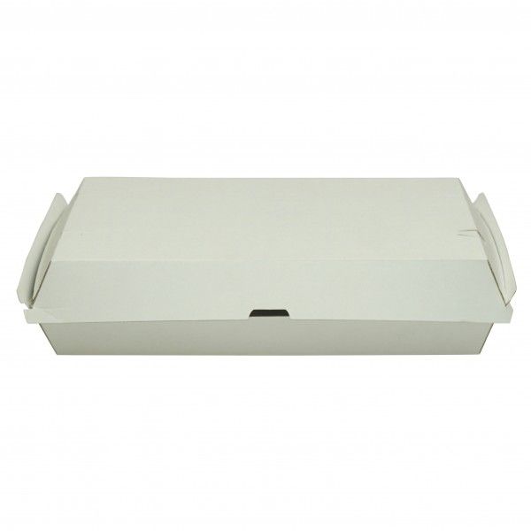 Corrugated Family Box White 100/Carton
