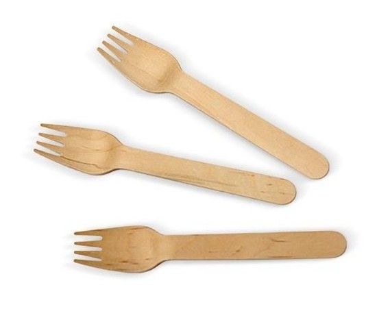 16cm Wooden Fork 2000/Carton