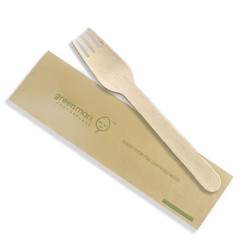 16cm Wooden Fork I/W 500/Carton