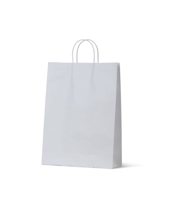 White Kraft Bag MIDI 250/Carton