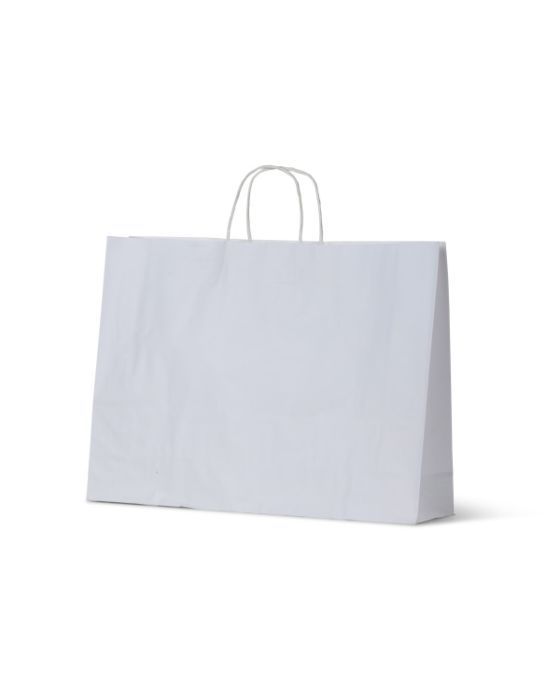 White Kraft Bag MIDI BTQ 250/Carton