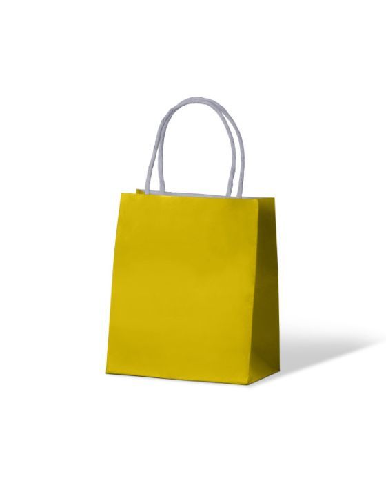 Sunny Yellow Toddler Paper Bag 250/Carton