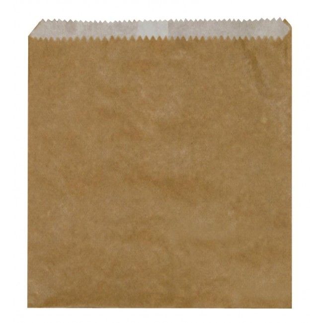 #2 Square GPL Brown Paper Bag 500/Pack