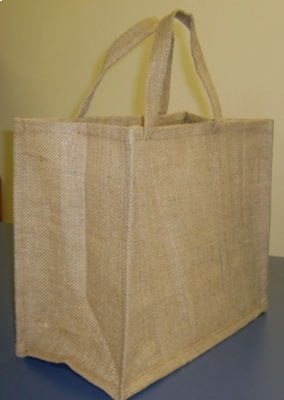Jute/Hessian Shopping Bag - Large Btq 50/Carton