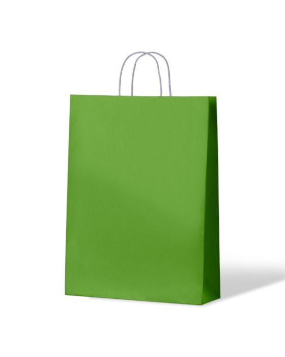 Loud Lime Midi Paper Bag 250/Carton