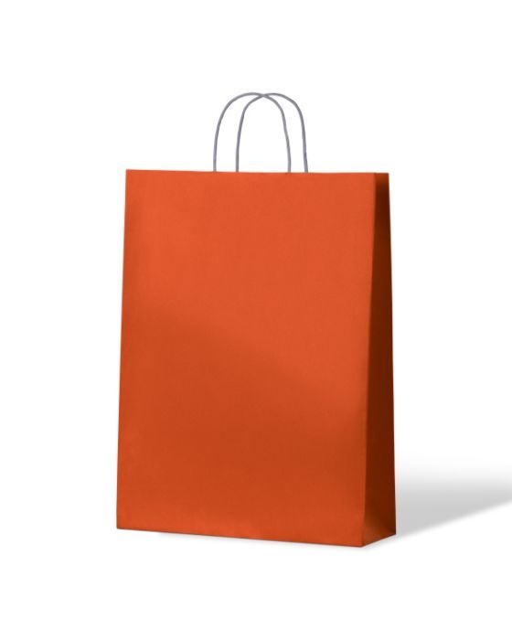 Citrus Orange Midi Paper Bag 250/Carton