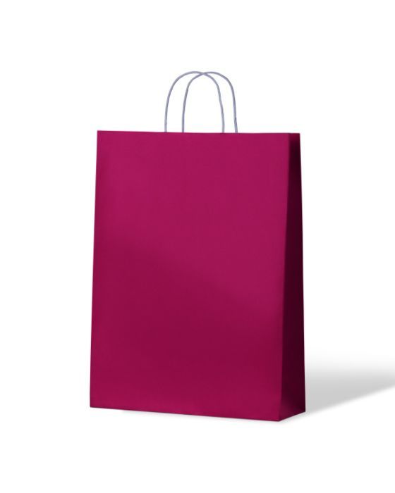 Paradise Pink Midi Paper Bag 250/Carton