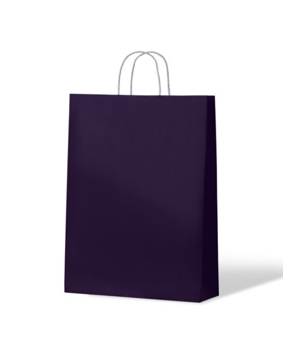 Passion Purple Midi Paper Bag 250/Carton