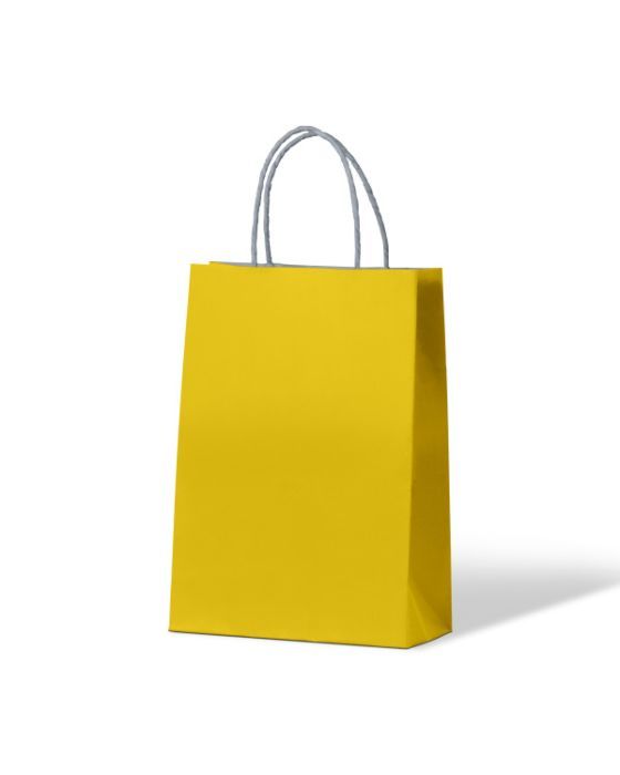 Sunny Yellow Junior Paper Bag 250/Carton